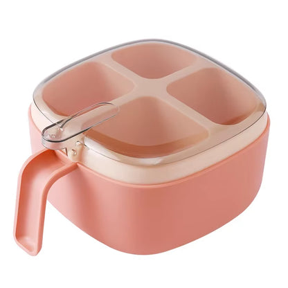 4 in 1 Seasoning Box with Spoon Spice Jar
